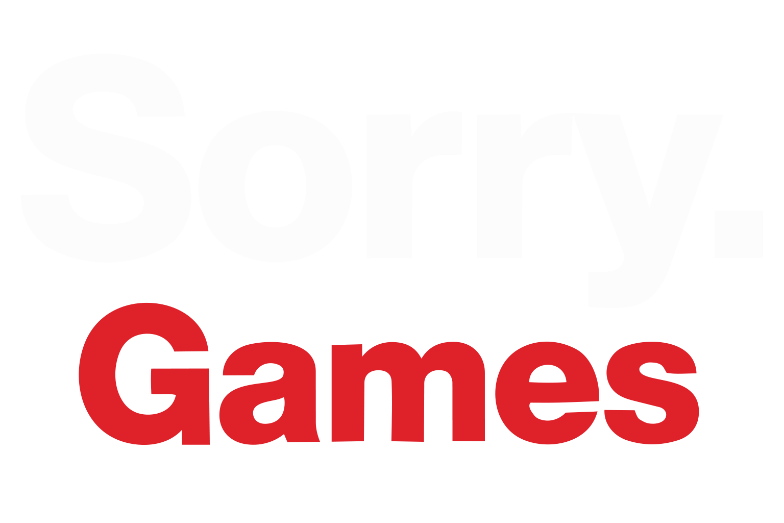 Sorry. Games logo